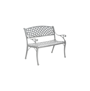 Sofá 2 Plazas Exterior ARRAS, Aluminio / Aluminio - Brafab