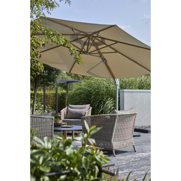 Sofá 3 Plazas Exterior ASTER, Ratán...