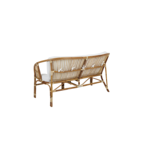 Sofá 2 Plazas Exterior ASTRAKAN, Ratán, Olefina / Natural... 2