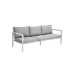 Sofá 3 Plazas Exterior BELFORT, Aluminio, Olefina /...