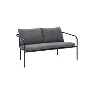 Sofá 2 Plazas Exterior BENDT, Aluminio, Poliéster...