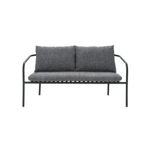 Sofá 2 Plazas Exterior BENDT, Aluminio, Poliéster... 2