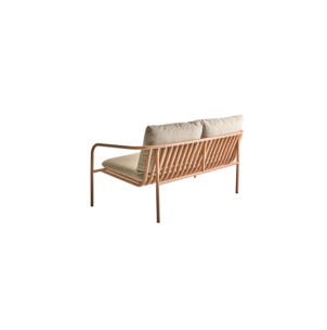 Sofá 2 Plazas Exterior BENDT, Aluminio, Poliéster... 2