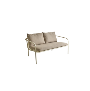 Sofá 2 Plazas Exterior BENDT, Aluminio, Poliéster...