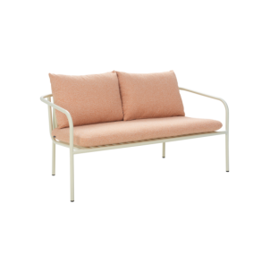 Sofá 2 Plazas Exterior BENDT, Aluminio, Poliéster...