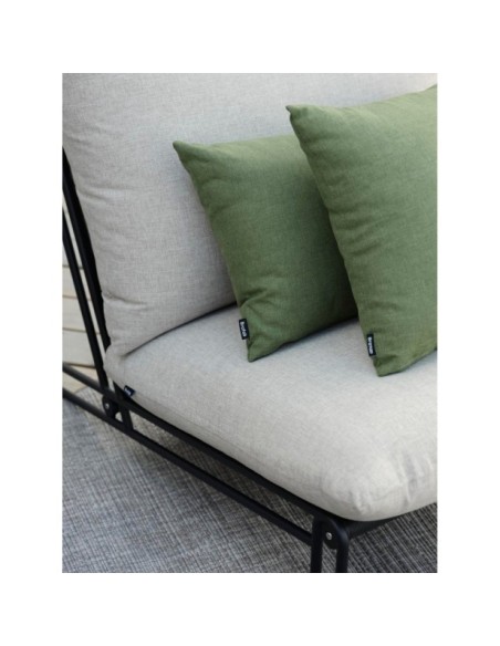 Sillón Exterior BLIXT, Aluminio, Olefina / Negro / Beige - Brafab