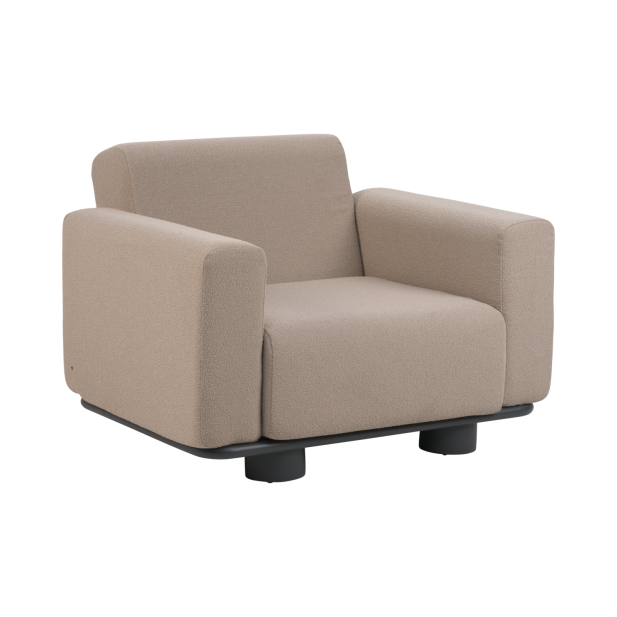 Sillón Exterior BOLSTER, Aluminio,...