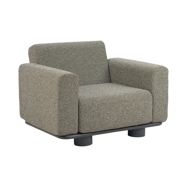 Sillón Exterior BOLSTER, Aluminio,...