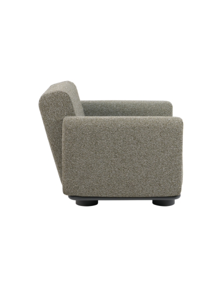 Sillón Exterior BOLSTER, Aluminio, Poliéster Reciclado / Antracita / Verde - Brafab