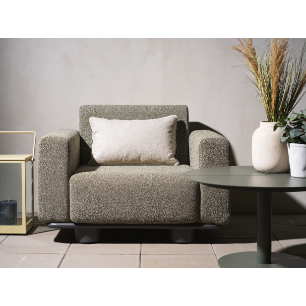 Sillón Exterior BOLSTER, Aluminio,...