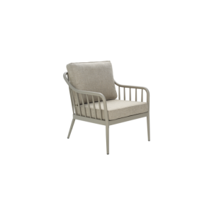 Sillón Exterior COLEVILLE, Aluminio / Caqui / Beige - Brafab