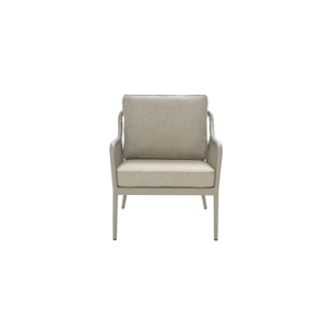 Sillón Exterior COLEVILLE, Aluminio / Caqui / Beige - Brafab 2