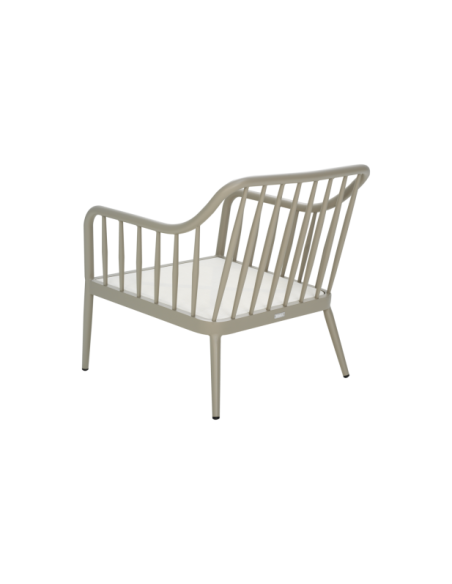 Sillón Exterior COLEVILLE, Aluminio / Caqui / Beige - Brafab