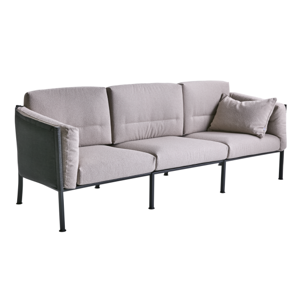 Sofá 3 Plazas Exterior DELUX, Acero...