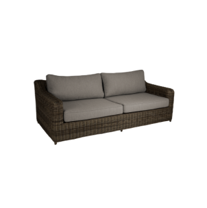 Sofá 3 Plazas Exterior GLENDON, Ratán Sintético,...