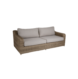 Sofá 3 Plazas Exterior GLENDON, Ratán Sintético,...