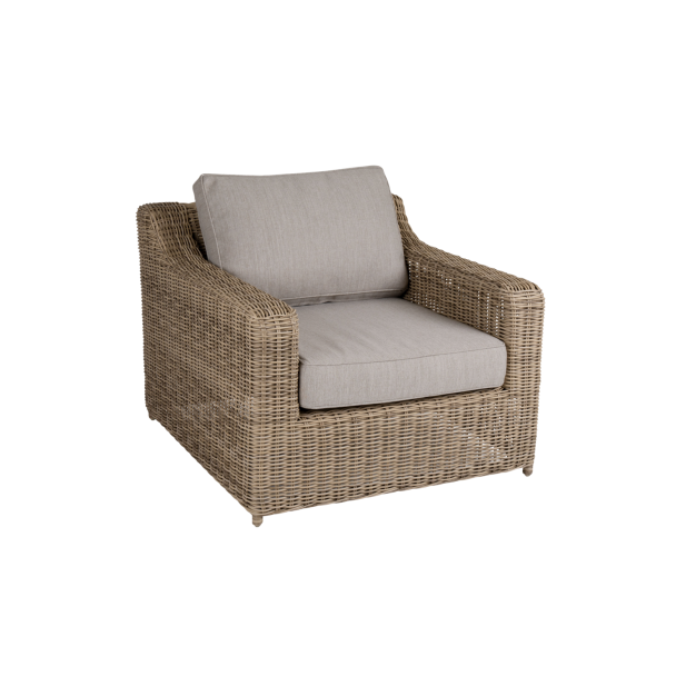 Sillón Exterior GLENDON, Ratán...