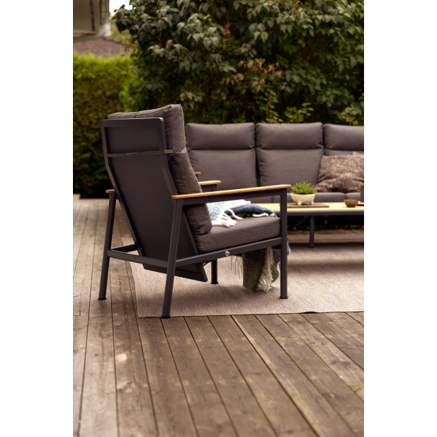 Sillón Exterior GORDON, Aluminio,...