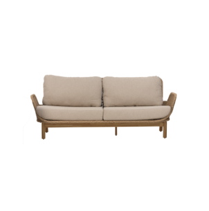 Sofá Exterior 2, Aluminio, Ratán Sint, Madera de Teca / 5...