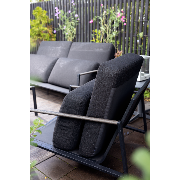 Sillón Exterior LYRA, Acero Inox,...