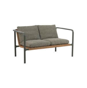 Sofá 2 Plazas Exterior MOTTY, Aluminio, Ratán Sint,...