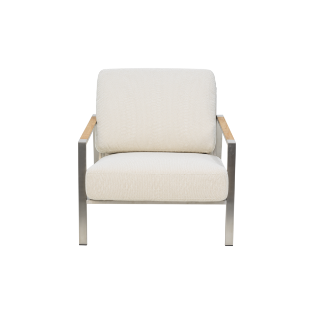 Sillón Exterior NAOS, Acero Inox,...