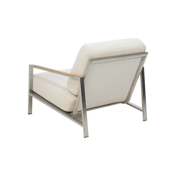 Sillón Exterior NAOS, Acero Inox,...