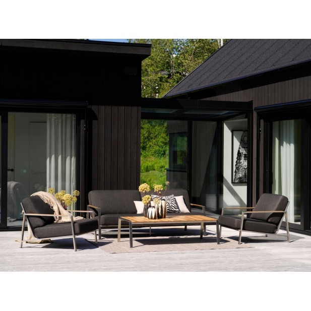 Sillón Exterior NAOS, Acero Inox,...