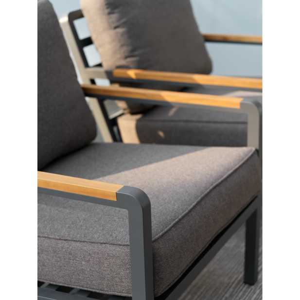 Set Exterior Sofá 3 Plazas y 2...