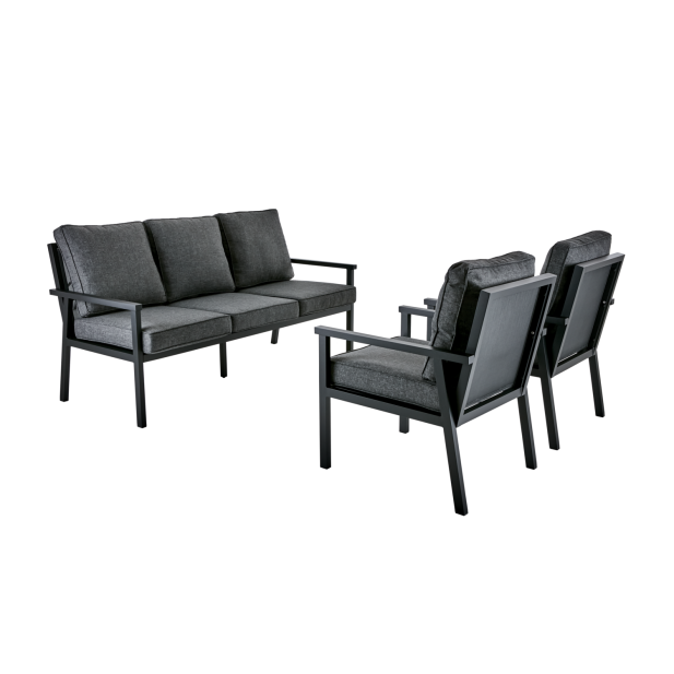 Set Exterior Sofá 3 Plazas y 2...