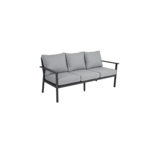 Sofá Alto 3 Plazas Exterior SAMVARO, Aluminio, Textilene...