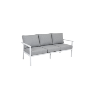 Sofá Alto 3 Plazas Exterior SAMVARO, Aluminio, Textilene...