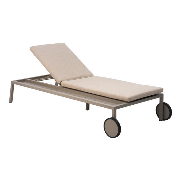 Tumbona Exterior SAMVARO, Aluminio,...