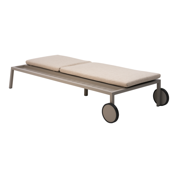 Tumbona Exterior SAMVARO, Aluminio,...