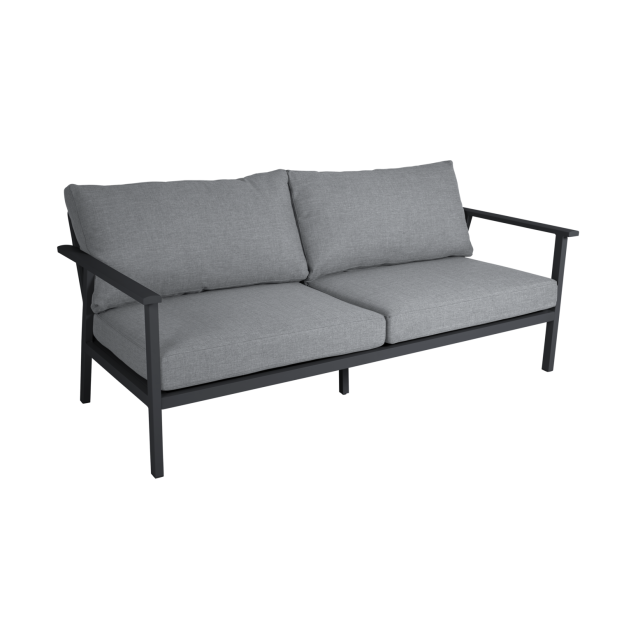 Sofá Exterior Bajo 2, Aluminio,...