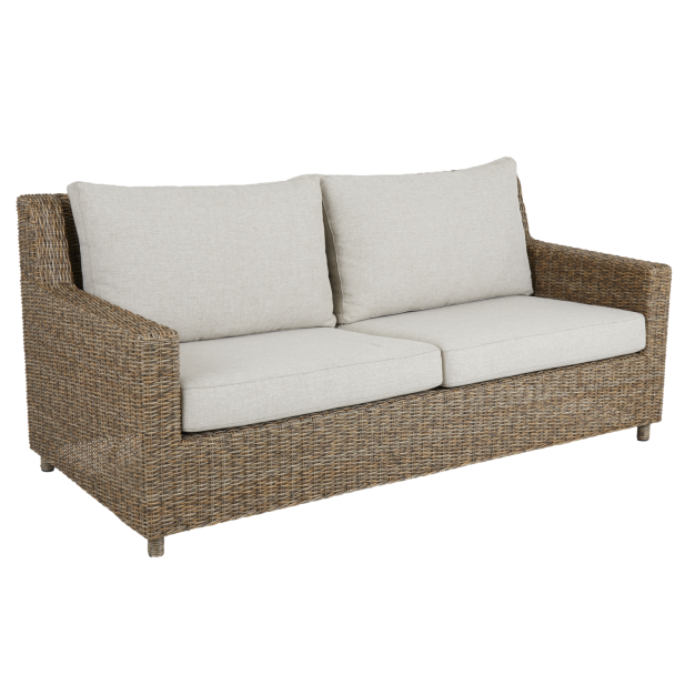 Sofá Exterior 2, Ratán Sintético,...