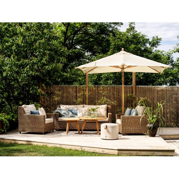 Sofá Exterior 2, Ratán Sintético,...