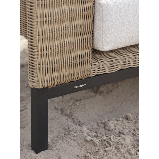 Sofá Exterior 2, Aluminio, Ratán...