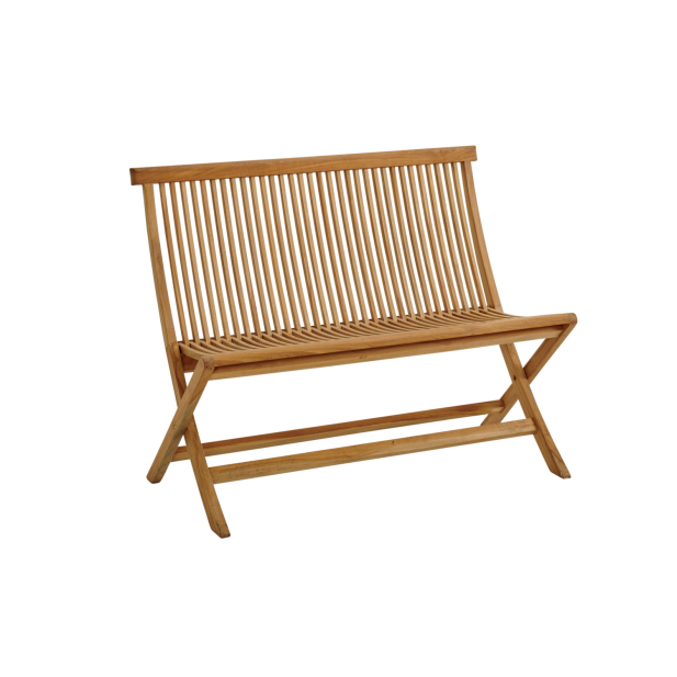 Sofá 2 Plazas Exterior TURIN, Madera...