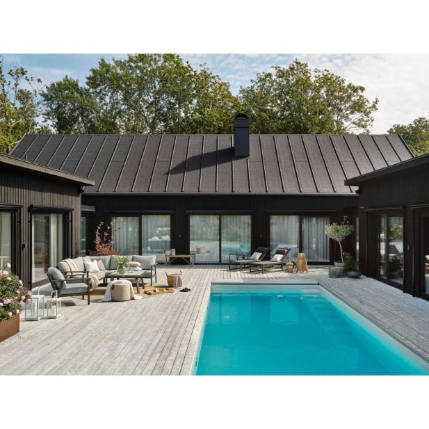 Tumbona Exterior VEVI, Aluminio,...