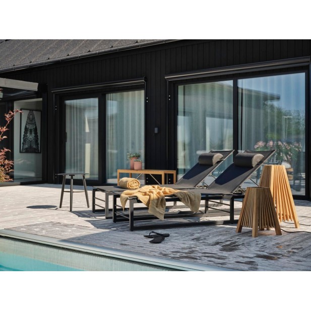 Tumbona Exterior VEVI, Aluminio,...