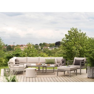 Sofá Esquinero WELDON 226x226x82cm, Caqui/Arena - Brafab 4365HVH-21-02 2