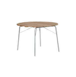 Mesa Plegable Exterior 56:AN Ø110 cm de Comedor, Teca...