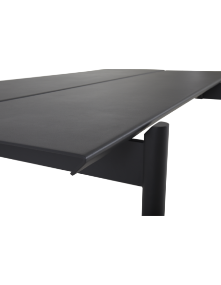 Mesa Exterior B45 250x90 cm de Comedor, Aluminio / Antracita - Brafab