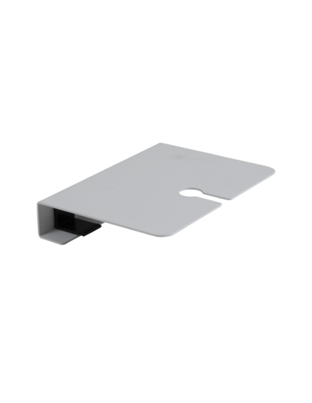 Mesa Bandeja Exterior BELFORT 30x23 cm, Aluminio / Blanco - Brafab