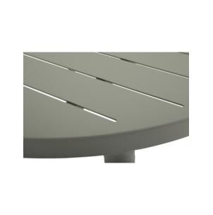 Mesa Exterior BIGBY Ø100 cm de Comedor, Aluminio / Verde... 2