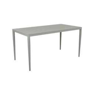 Mesa Exterior BIGBY 144x76 cm de Comedor, Aluminio /...
