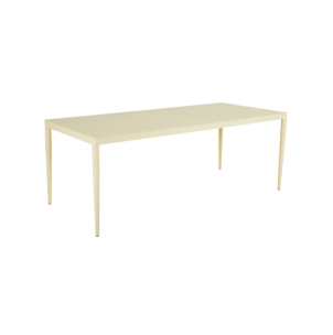 Mesa Exterior BIGBY 195x90 cm de Comedor, Aluminio /...