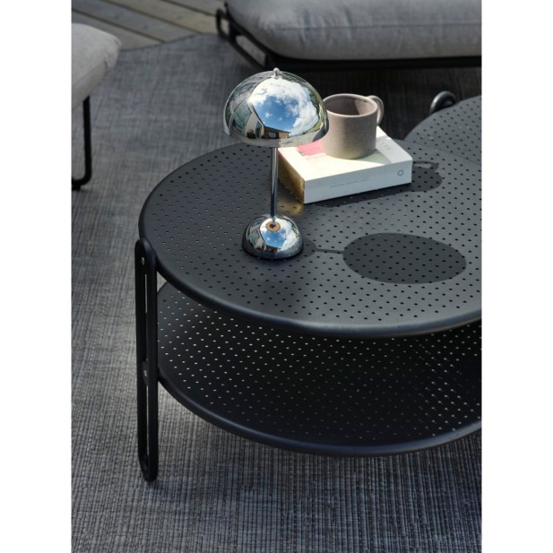 Mesa de Centro Exterior BLIXT Ø65 cm,...