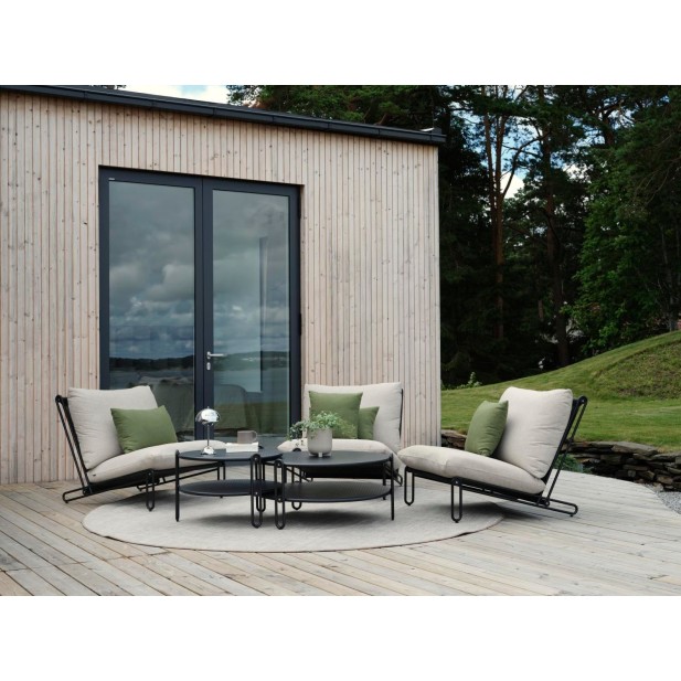 Mesa de Centro Exterior BLIXT Ø65 cm,...